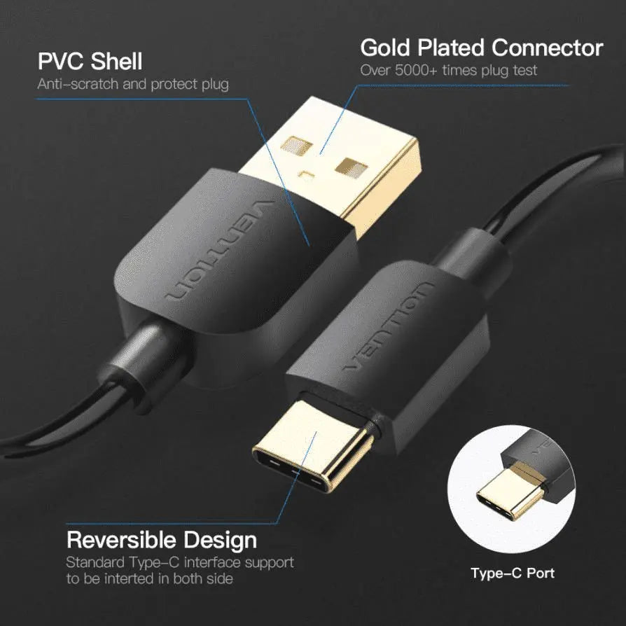 What are differences between lightning and USB Type-C - Vention
