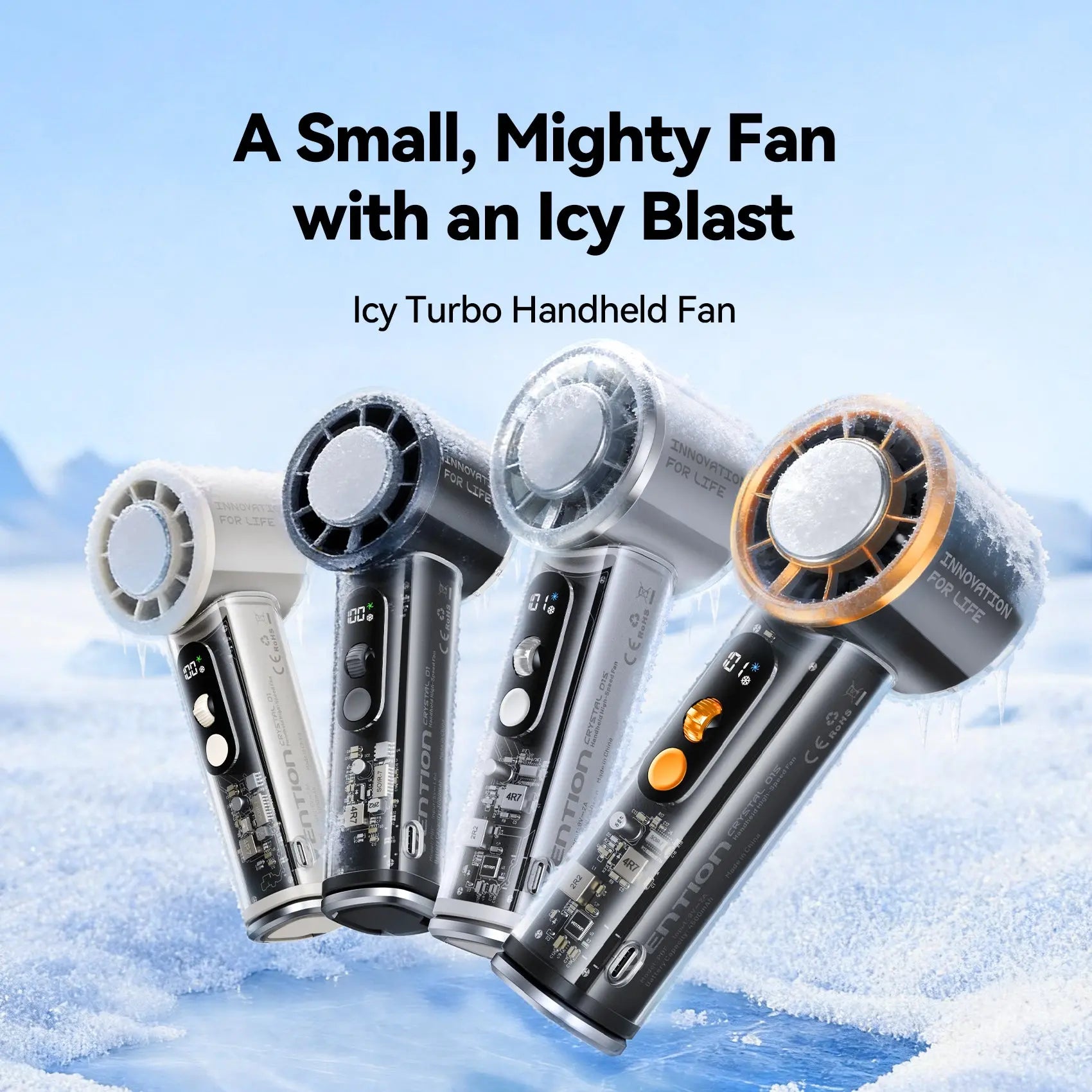 Vention Icy Turbo Handheld Fan - Vention