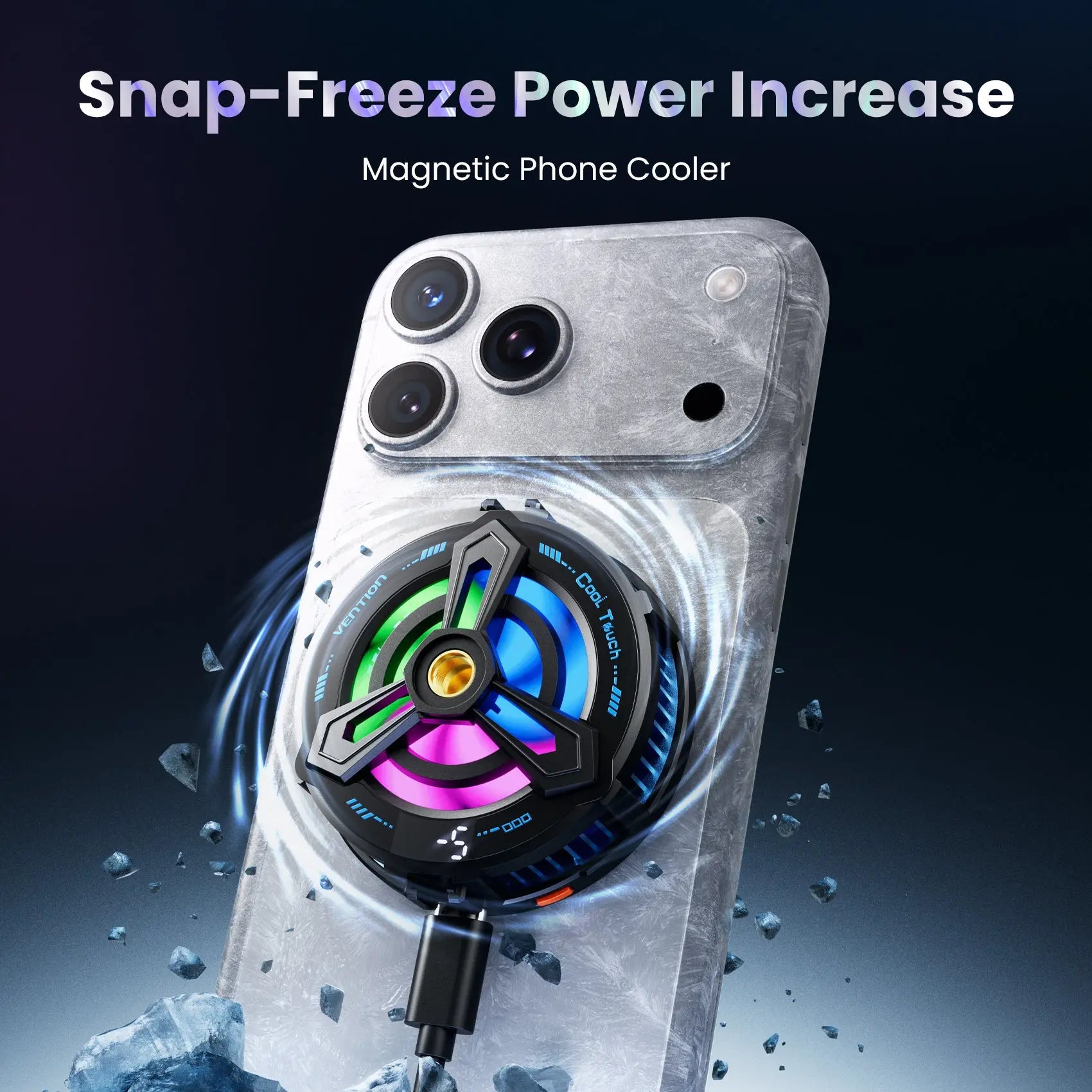 Vention Magnetic Phone Cooler - Vention