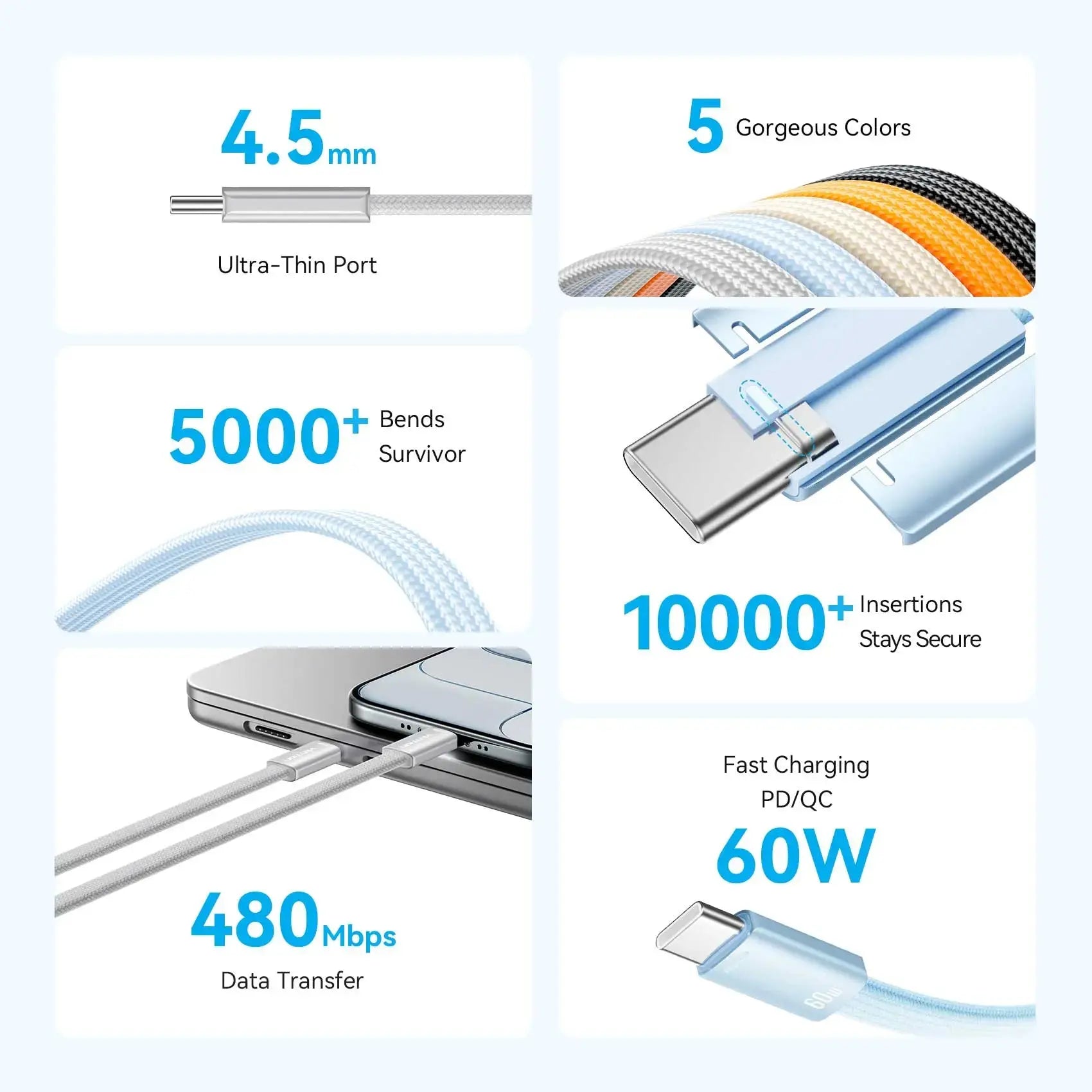 Vention USB 2.0 Type-C Cable - Vention