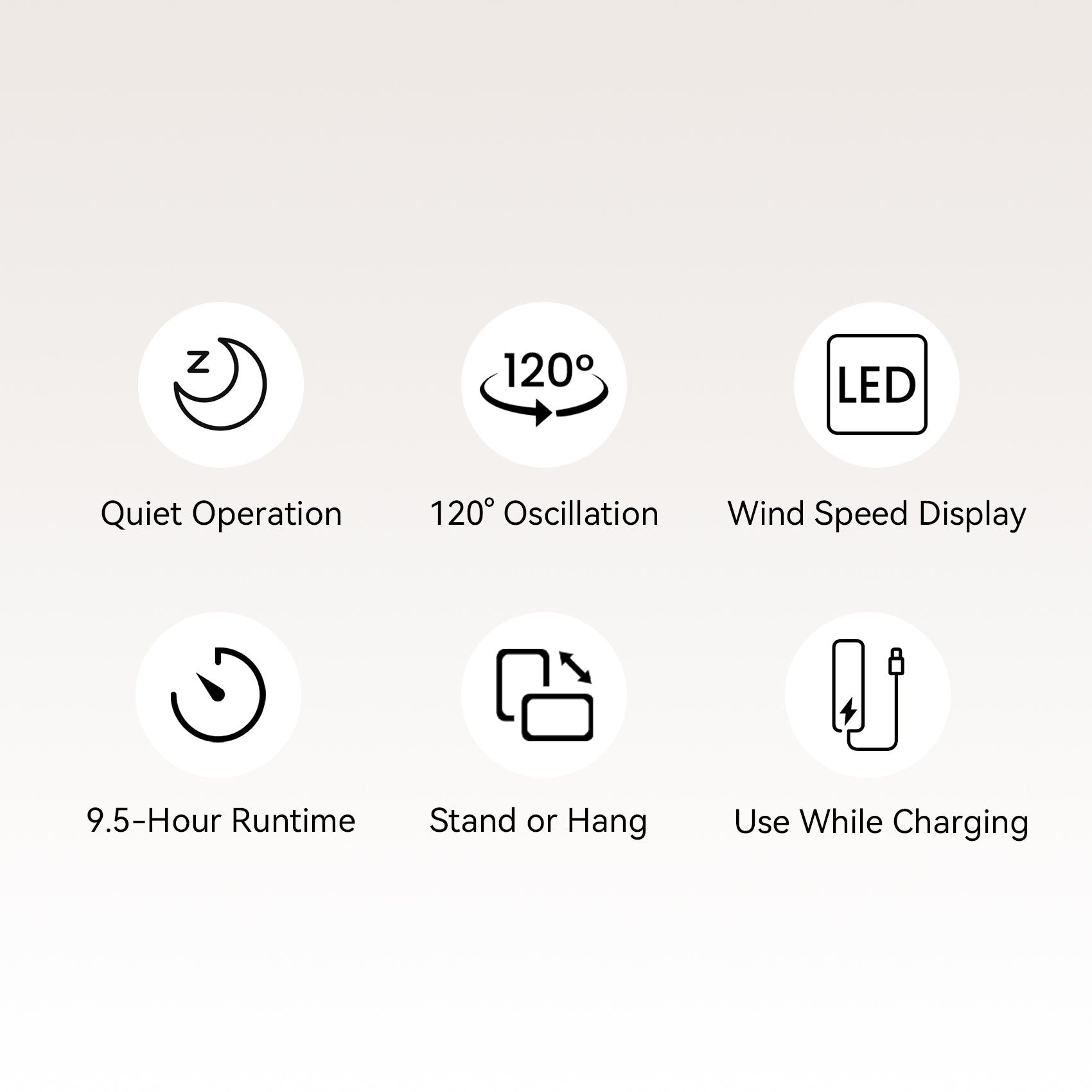Vention lite 01 Desktop Air Circulation Fan