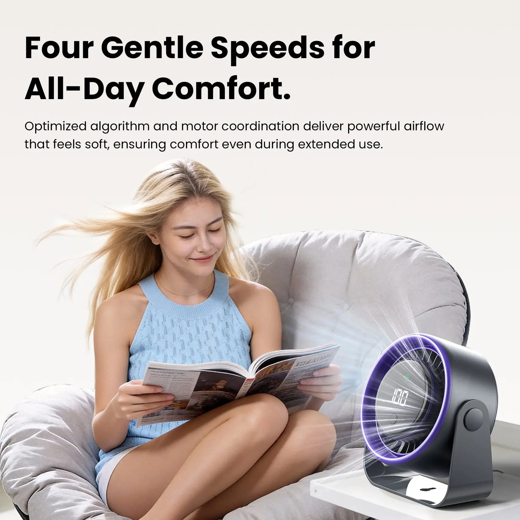Vention lite 01 Desktop Air Circulation Fan - Vention