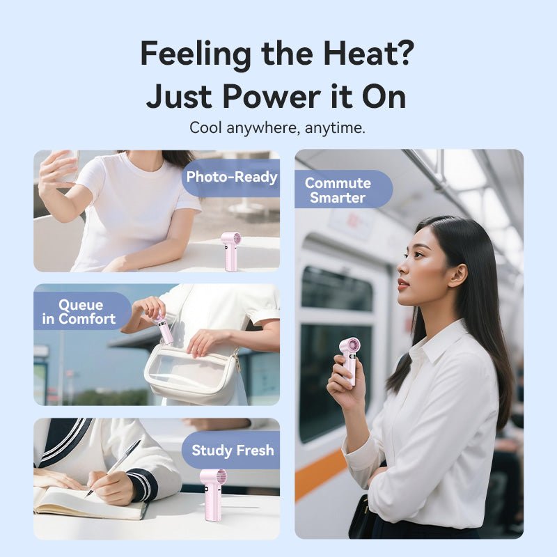 Vention Mini Handheld High-Speed Fan - Vention