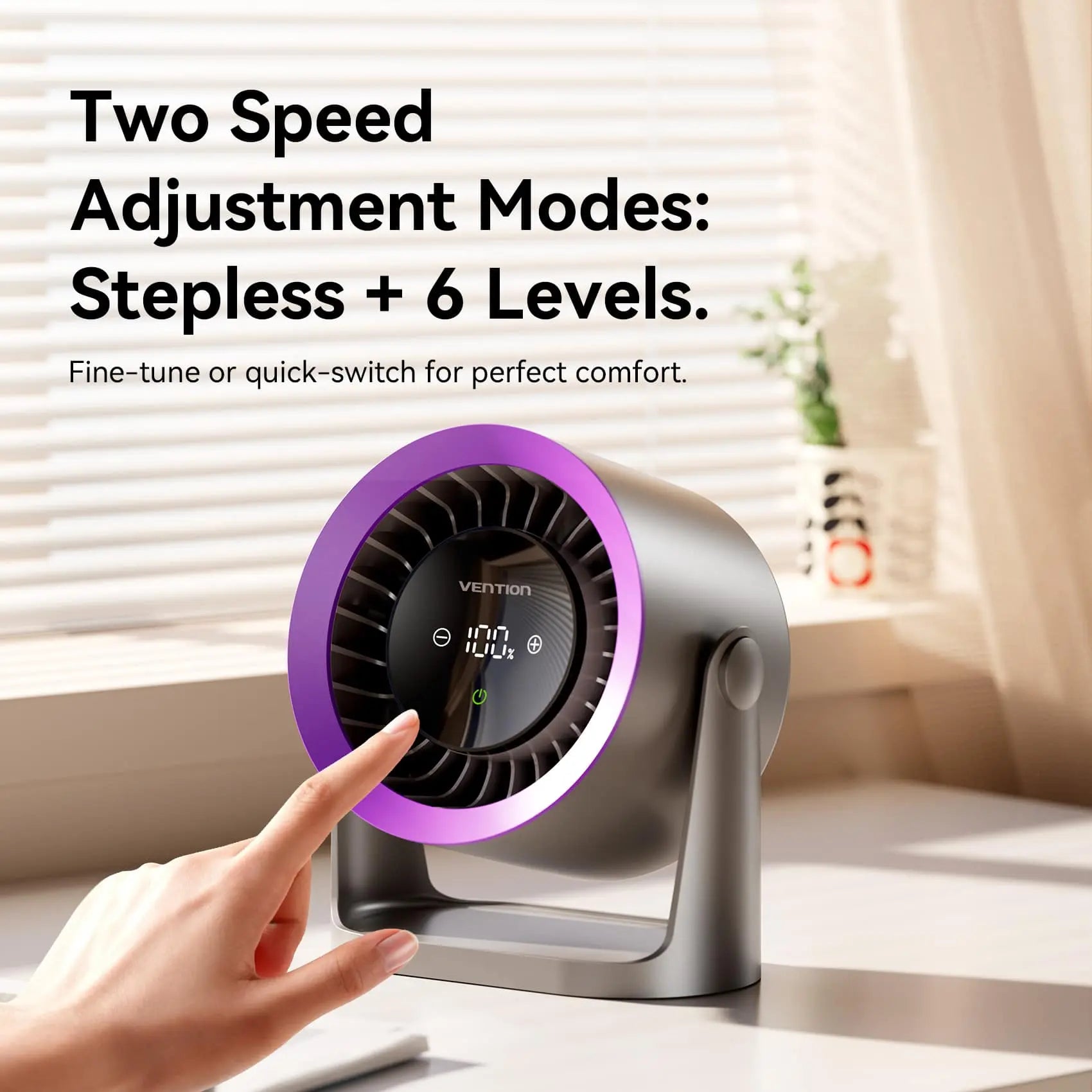 Vention Desktop Air Circulation Fan - Vention