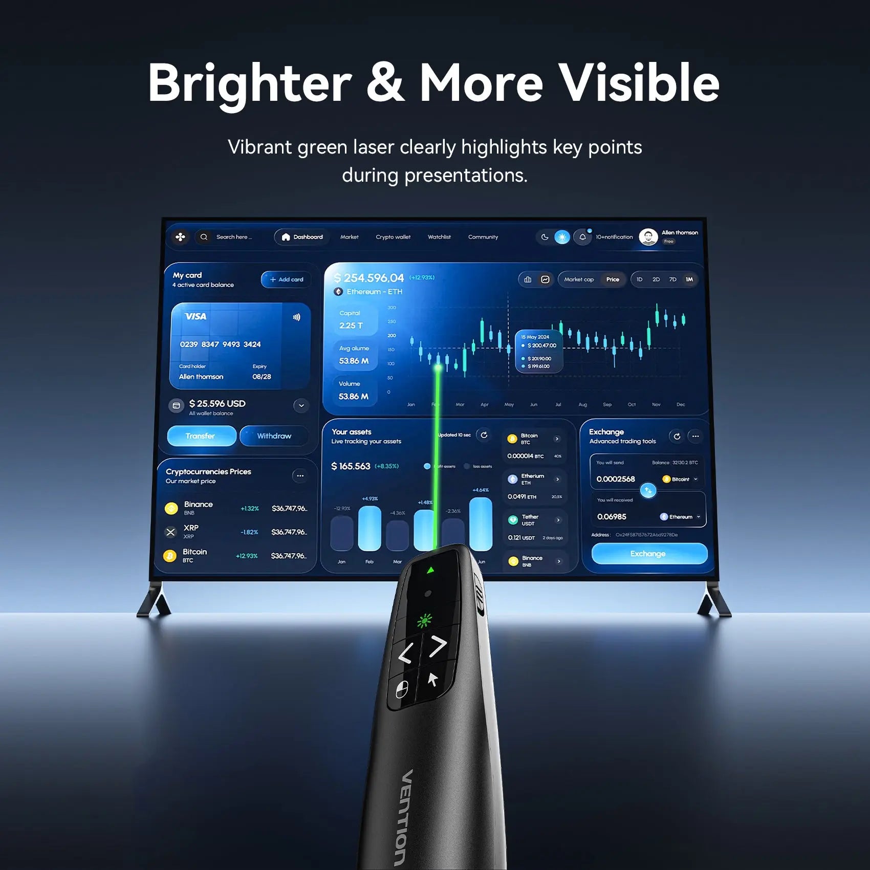 Vention Laser Presentation Clicker - Vention