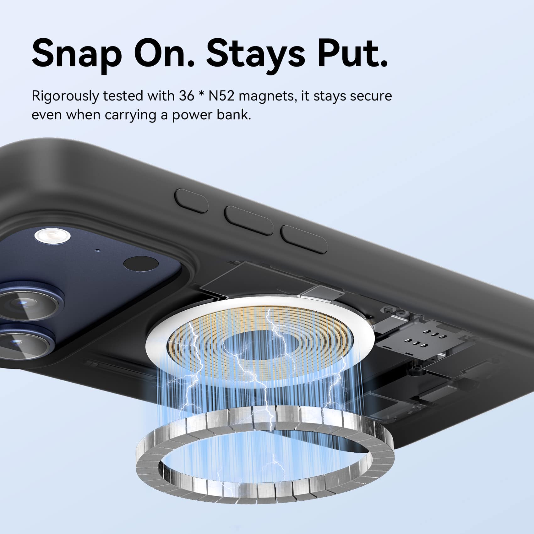 <tc>Vention</tc> Casing Silikon Cair untuk iPhone 17 Pro dengan MagSafe