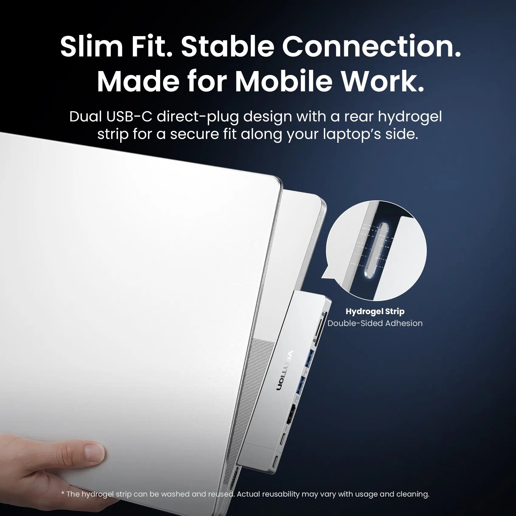 7-in-2 Plug-in Docking Station - Vention