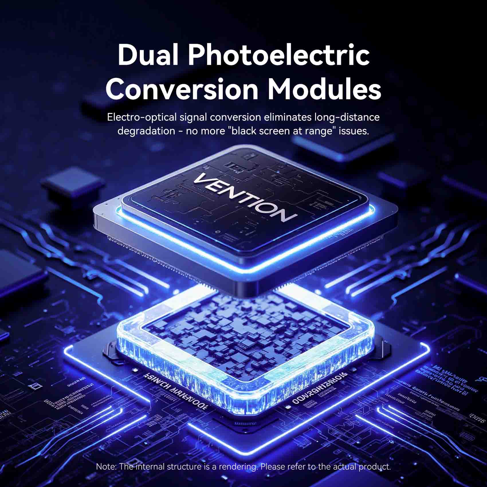 Vention 4K Fiber Optic HDMI™ Male to Male Cable - Vention