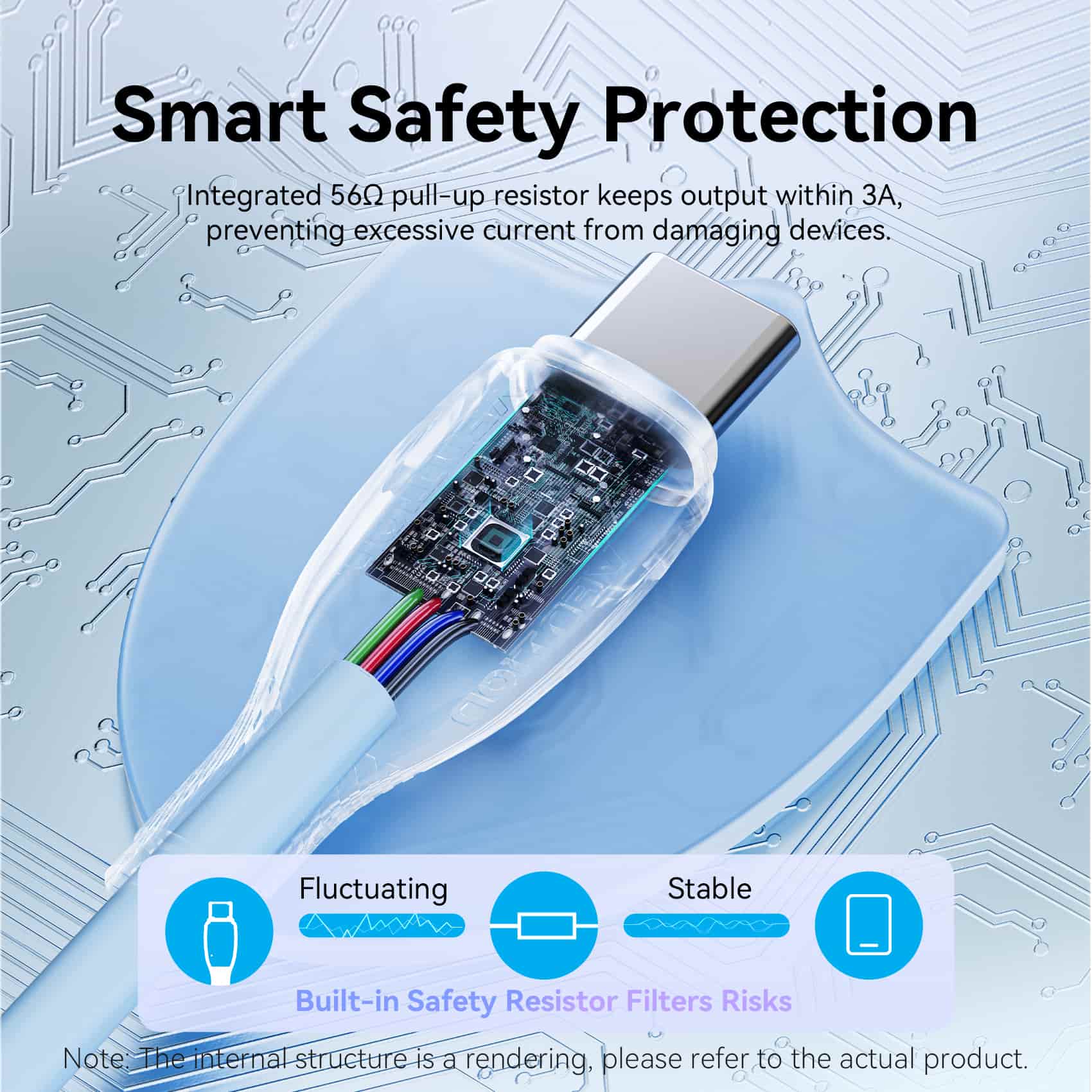 Vention USB 2.0 A Male to C Male 3A Cable PVC Type - Vention
