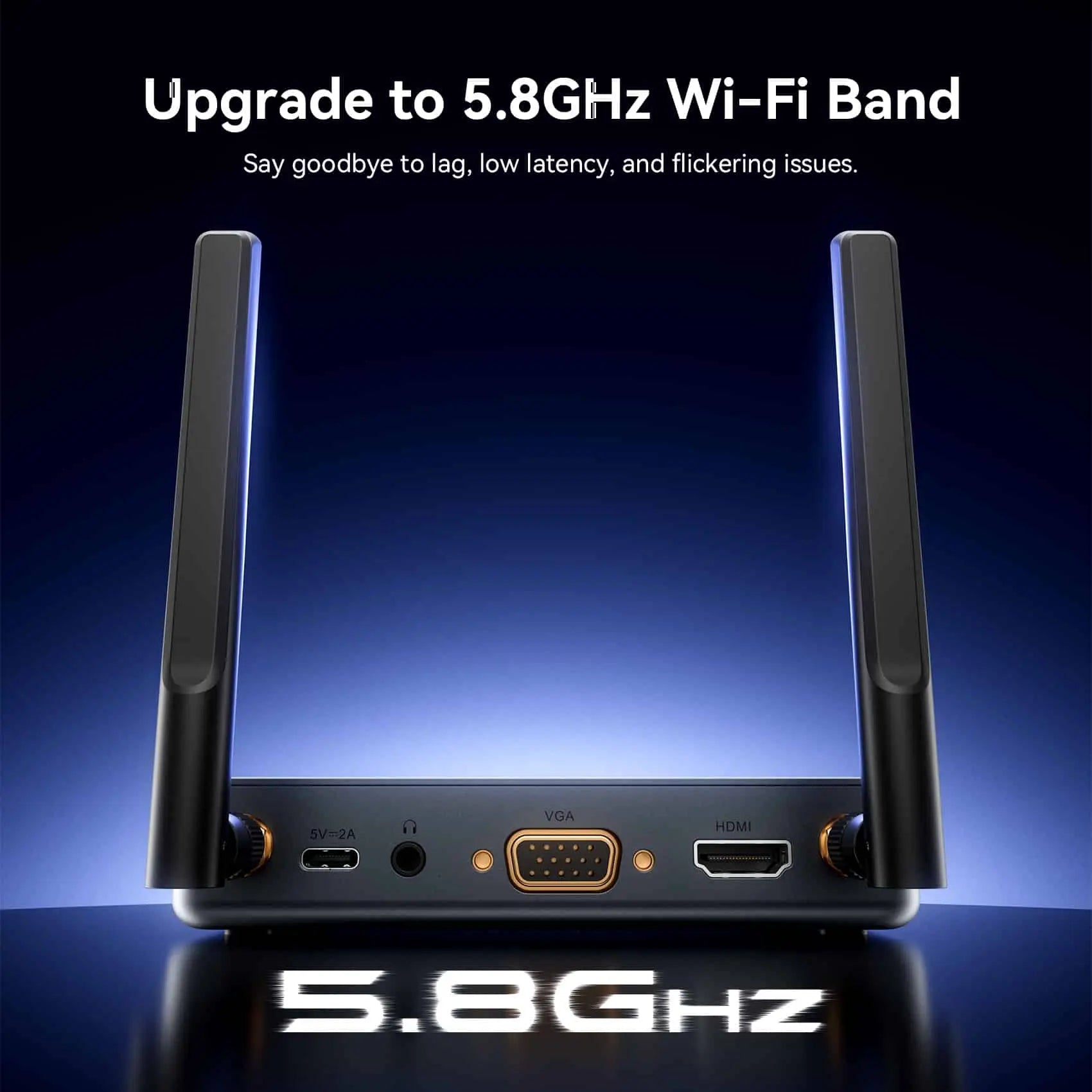 Vention Enterprise-Grade Wireless HDMI™ Transmitter and Receiver - Vention