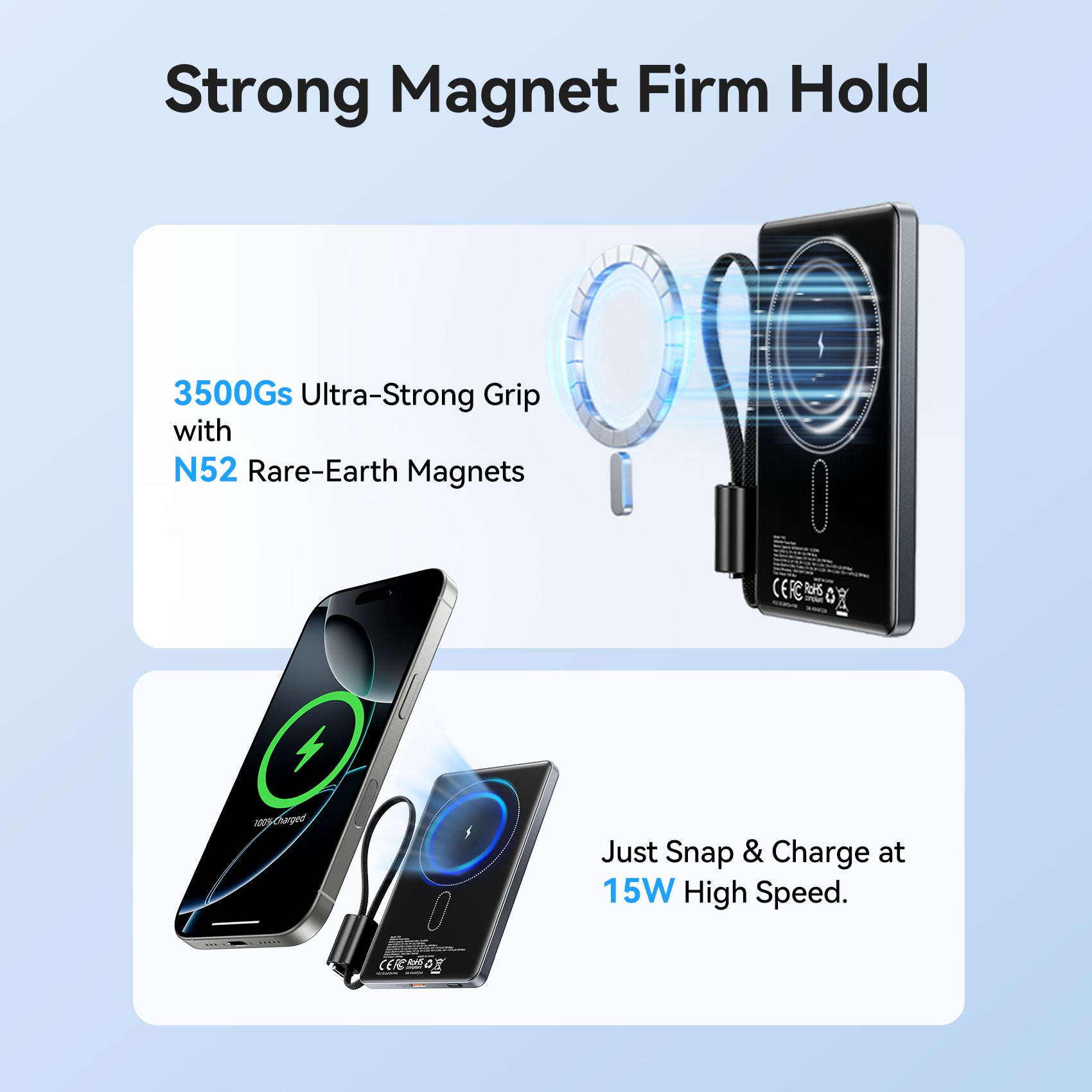 Vention 5000mAh Magnetic Wireless