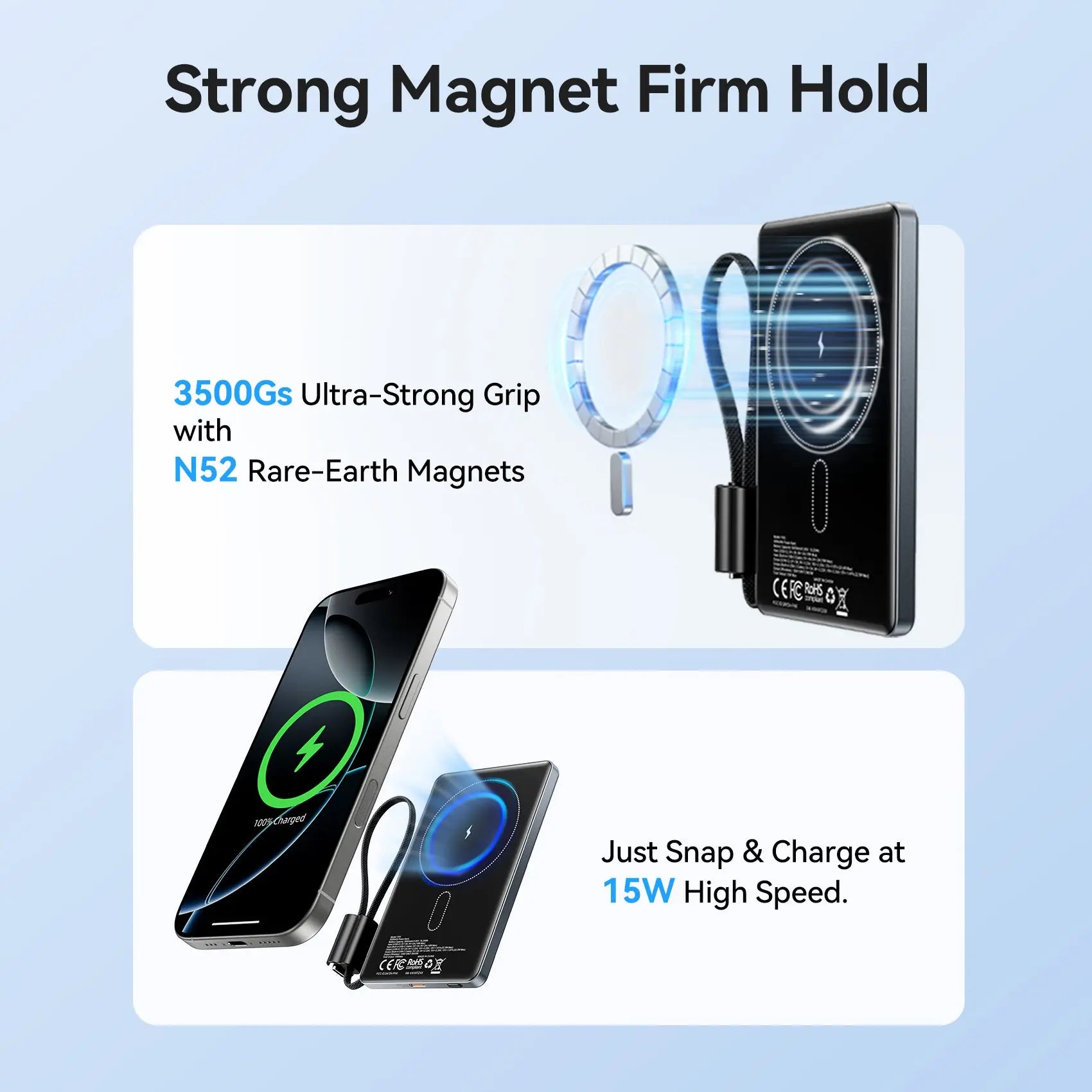 Vention 5000mAh Magnetic Wireless - Vention