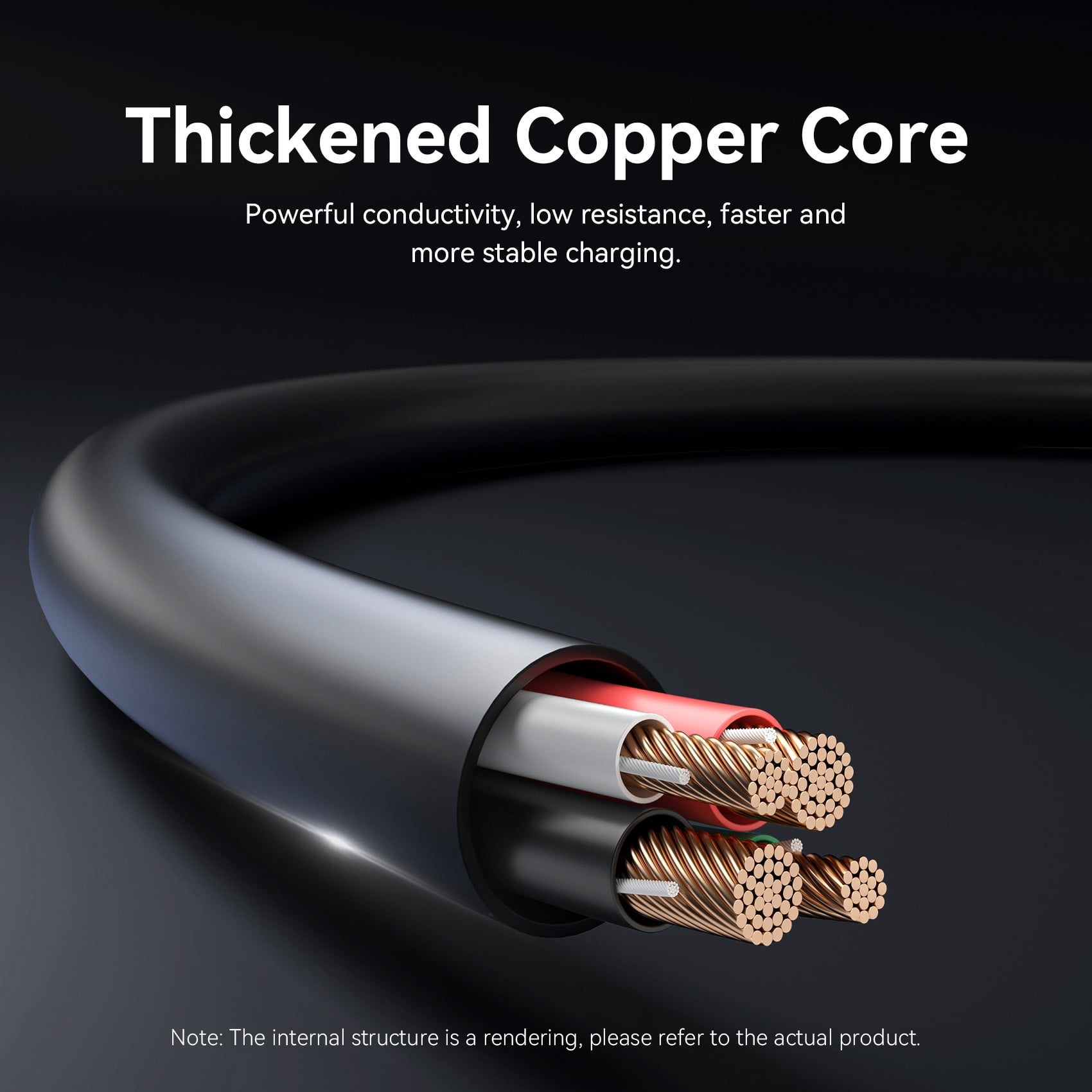 <tc>Vention</tc> Cable USB 2.0 tipo A macho a C macho 3A de 0,25 m, PVC negro.