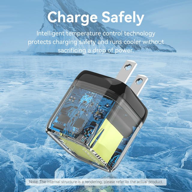 Vention 1-port USB-C GaN Charger(30W) US Plug - Vention