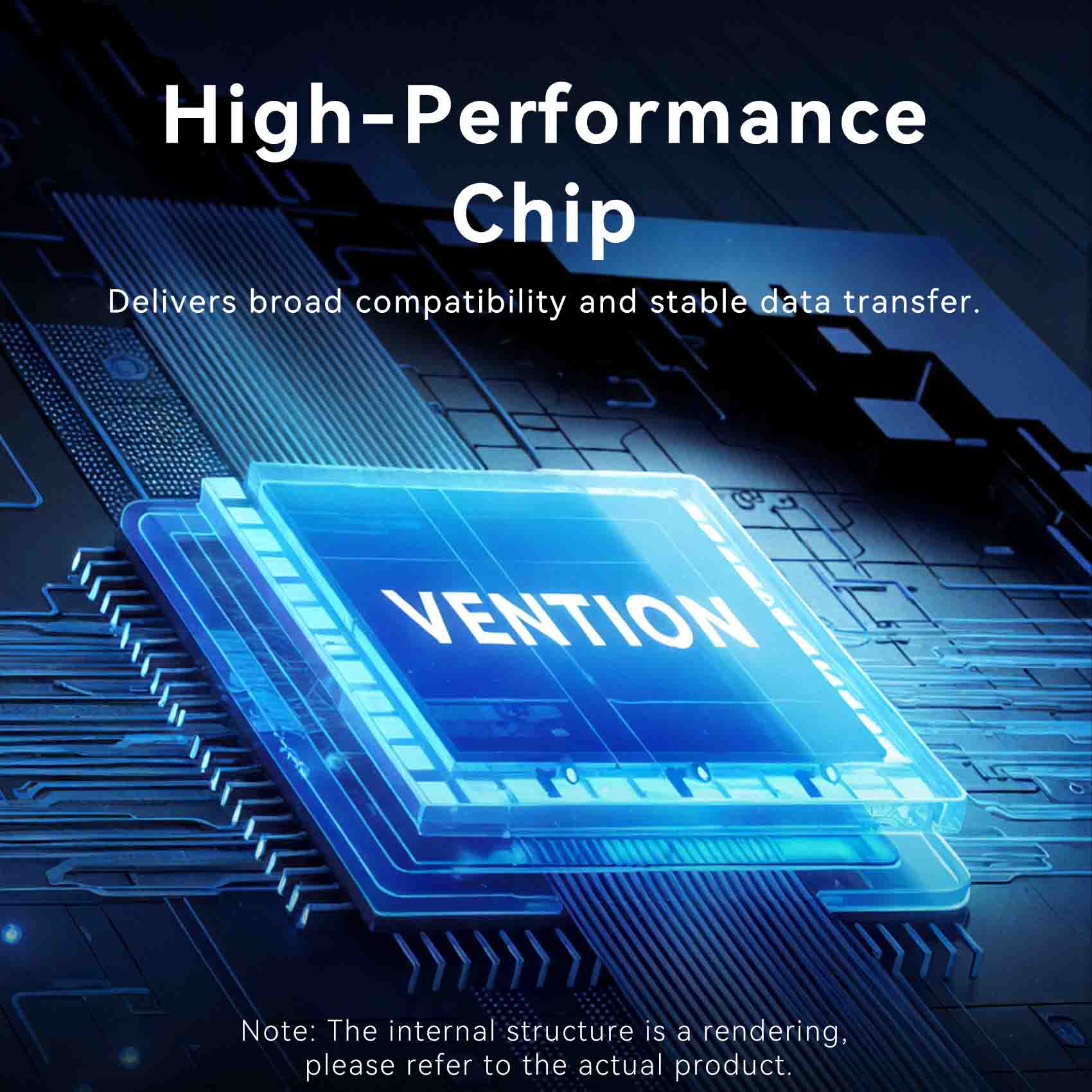 Vention 2-in-1 SD 4.0 Card Reader (SD + TF) - Vention