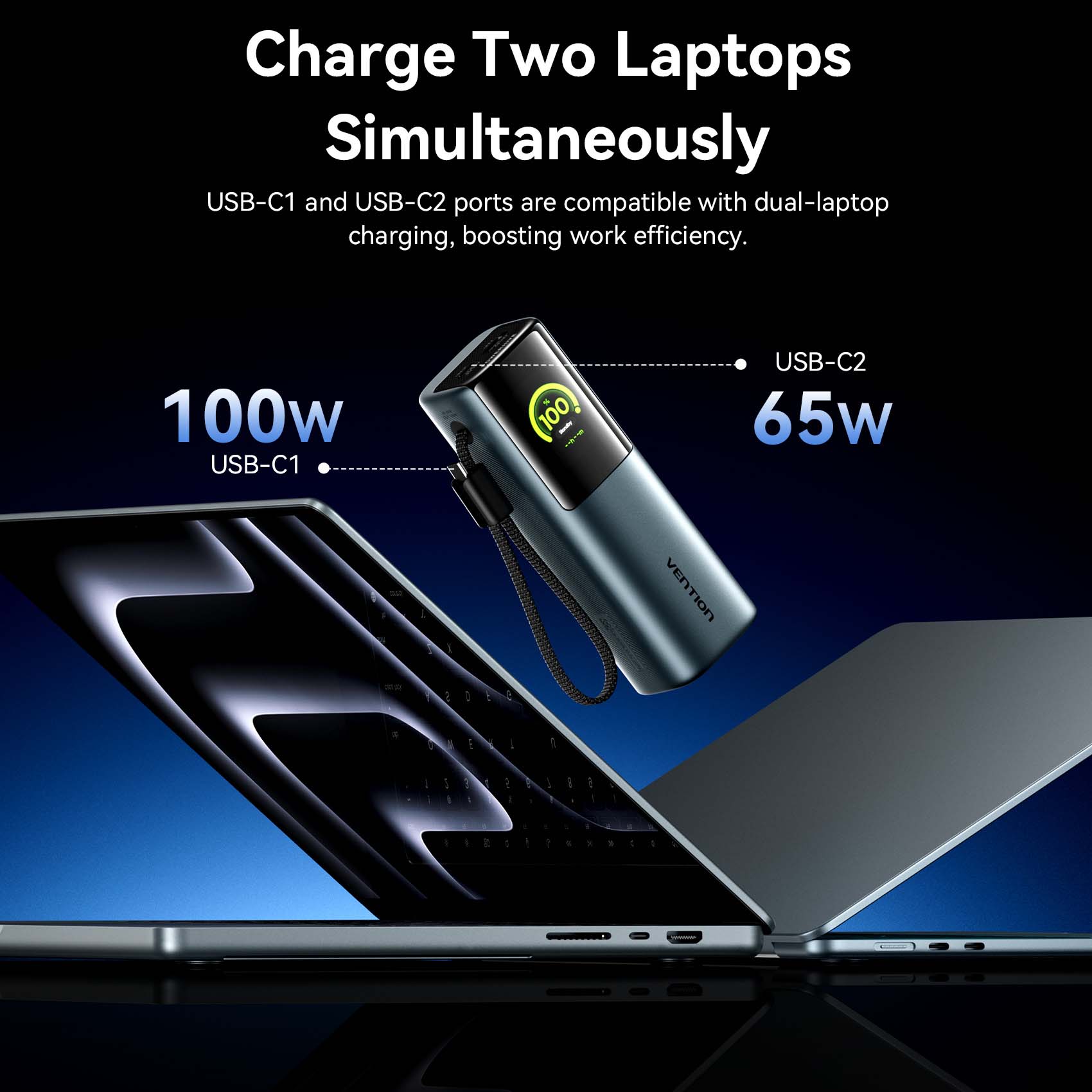 Vention 20000mAh Power Bank 165W——Promotion - Vention