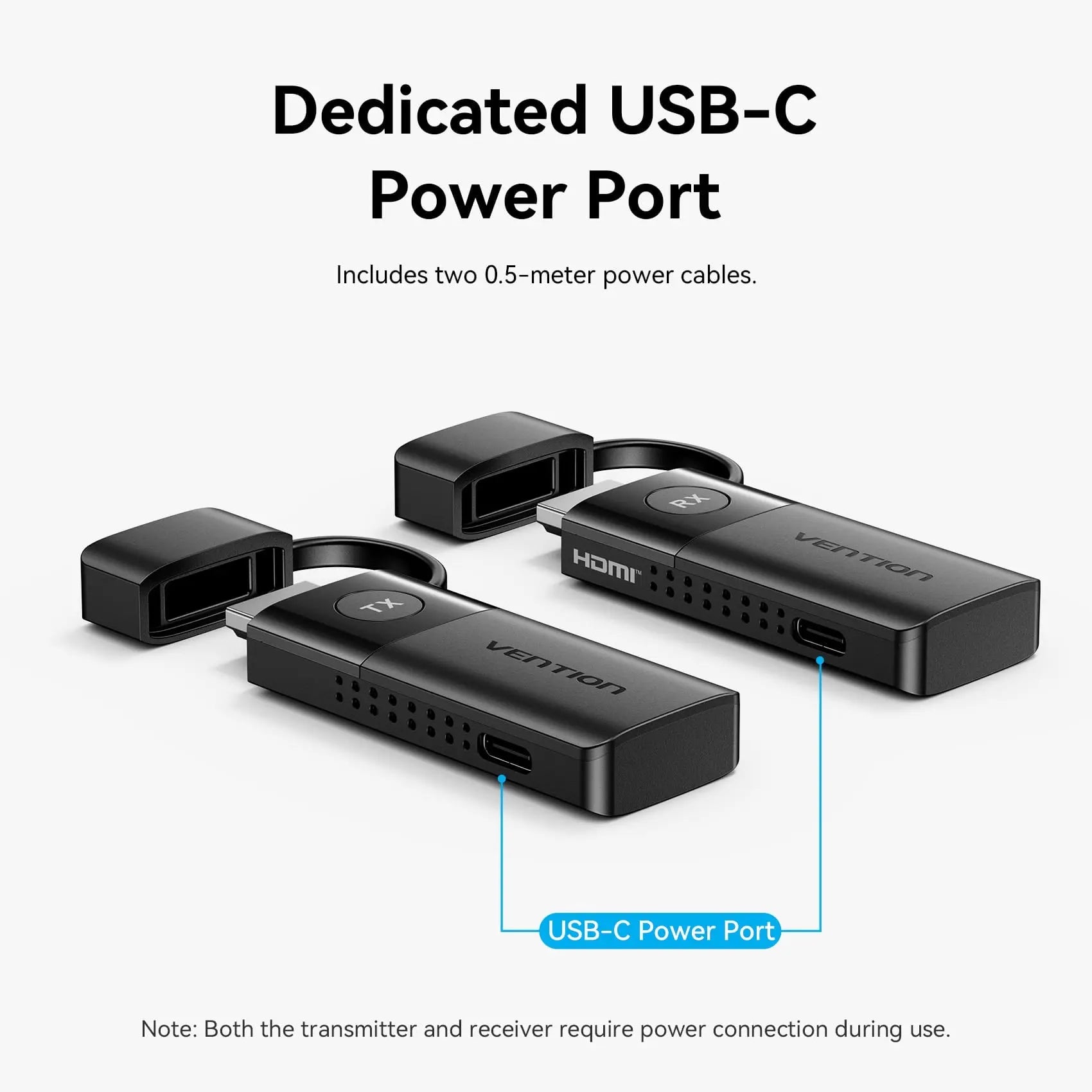 Vention Wireless HDMI™ Transmitter and Receiver - Vention