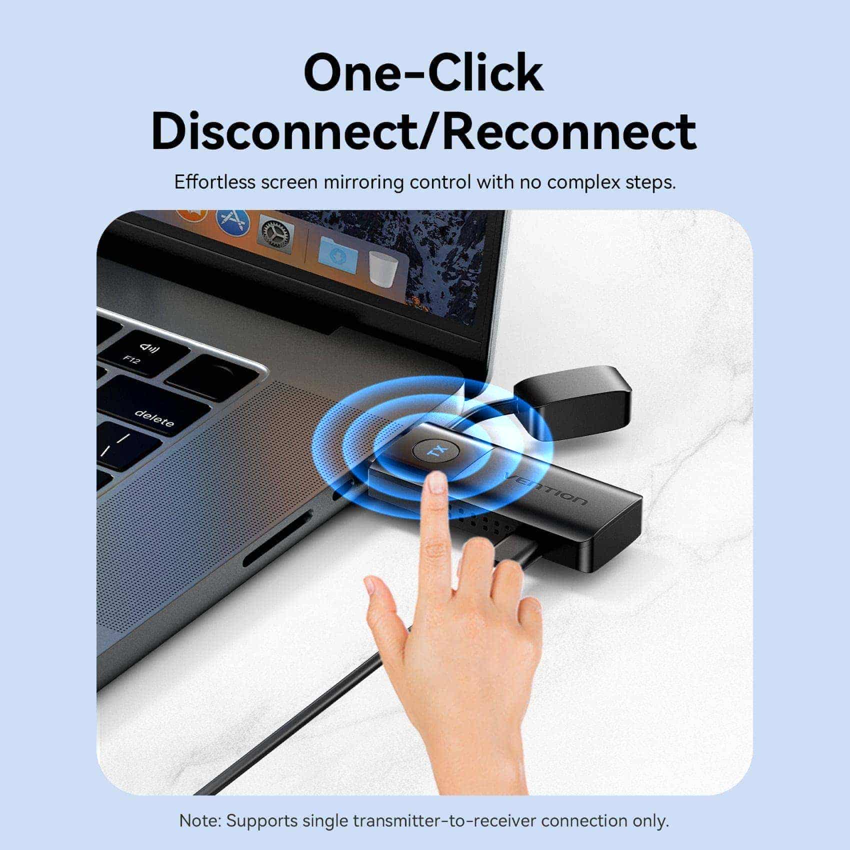 Vention Wireless HDMI™ Transmitter and Receiver - Vention
