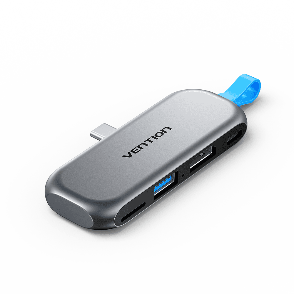 Vention 4'ü 1 arada USB-C Kablosuz Bağlantı İstasyonu