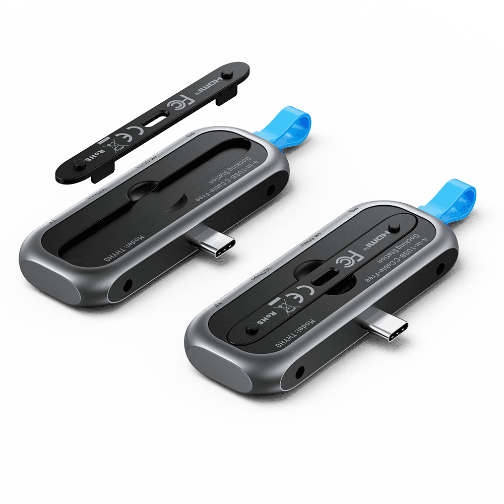 Vention 4-in-1 USB-C Cable-Free Docking Station - Vention