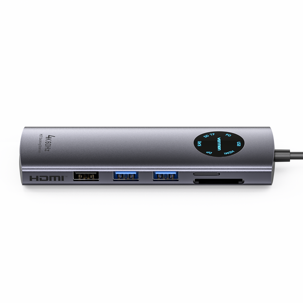 Vention 9'u 1 arada USB-C MST Bağlantı İstasyonu
