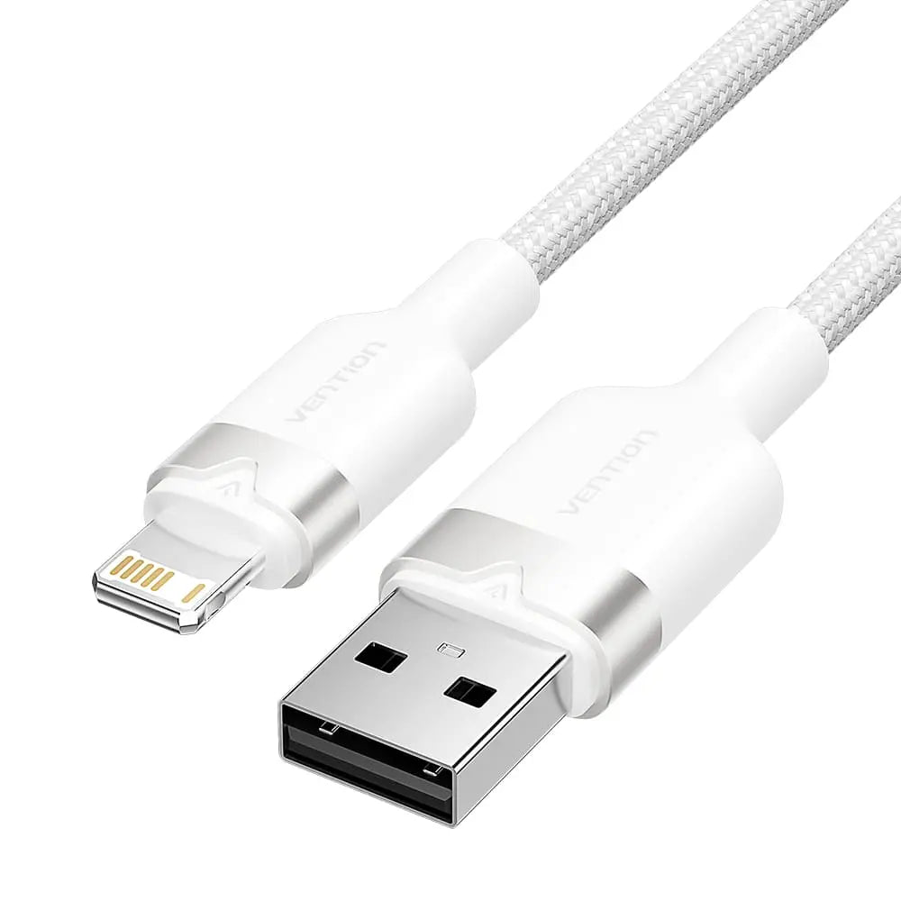 Vention USB 2.0 Type-A Male to Lightning Male 2.4A Cable Aluminum Alloy Type - Vention