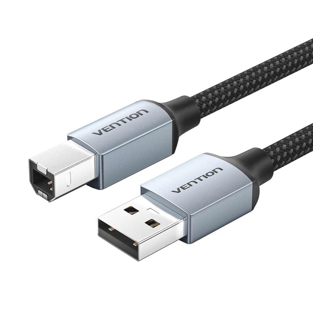 Cotton Braided USB 2.0 A Male to B Male Printer Cable