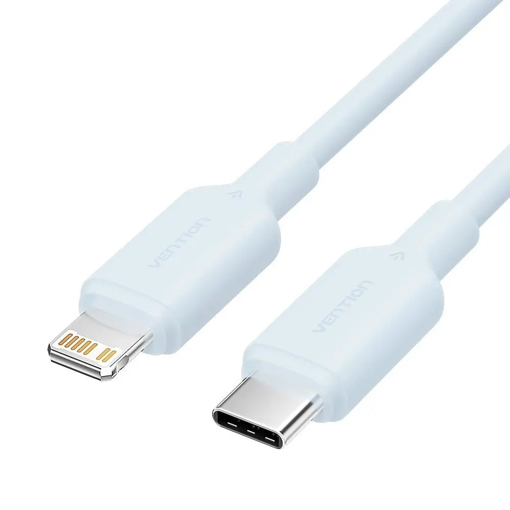 Vention USB 2.0 Type-C Male to Lightning Male 3A Cable PVC Type - Vention