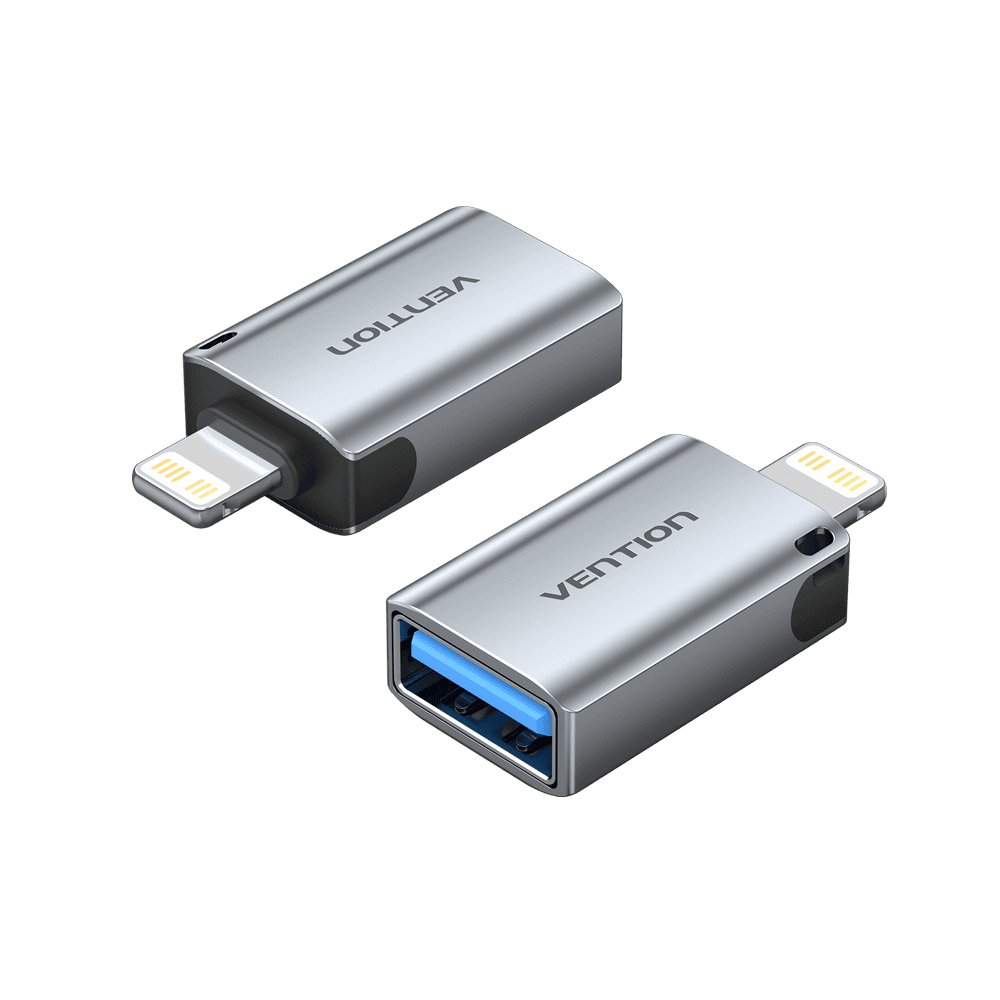<tc>Vention</tc> USB-A-Buchse auf Lightning-Stecker OTG-Adapter