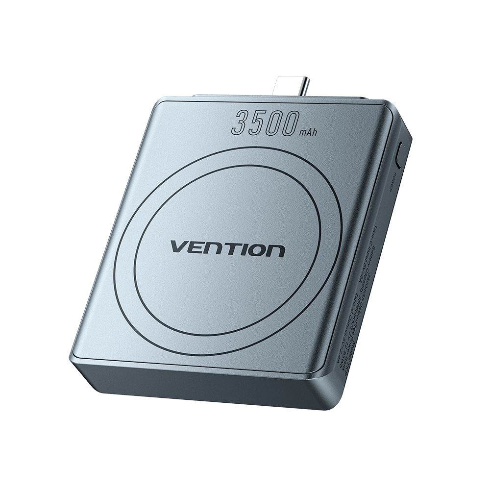 Vention Cable-Free M.2 NVMe SSD Enclosure+ 3500mAh Power Bank - Vention