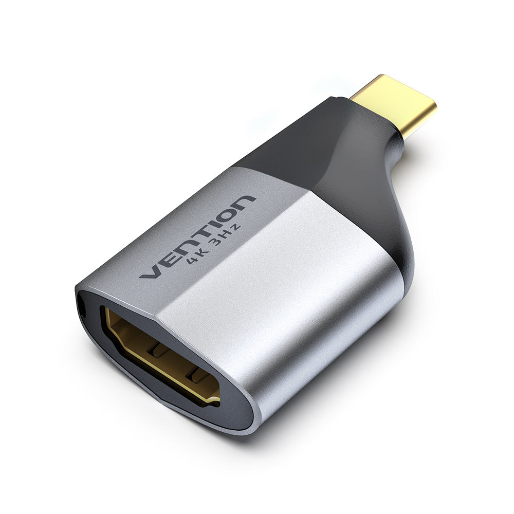 Vention type-C to HDMI Adapter Gray Aluminum Alloy Type