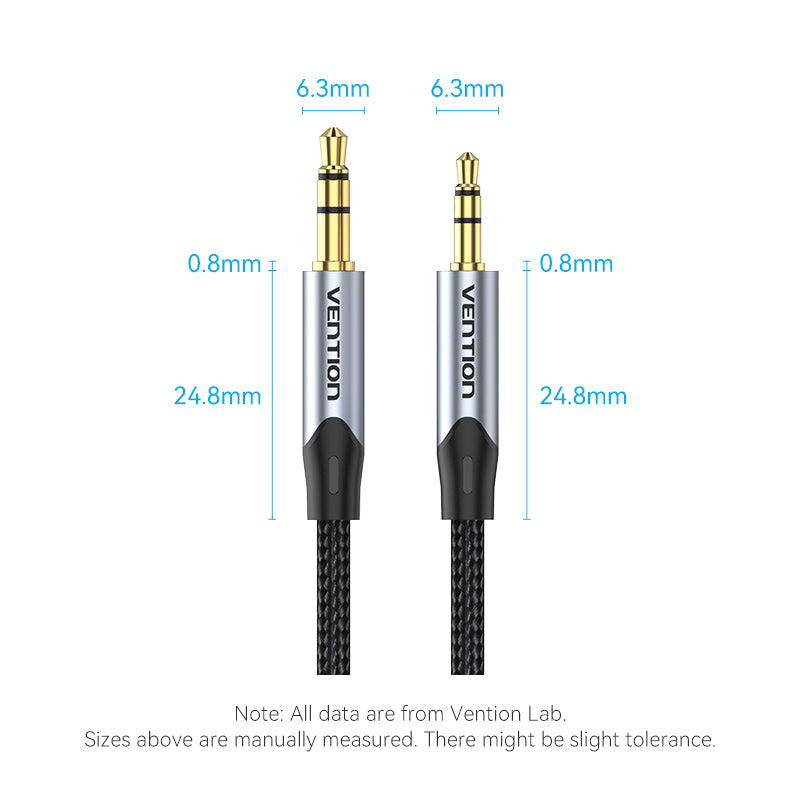 3.5mm Male to 2.5mm Male Audio Cable