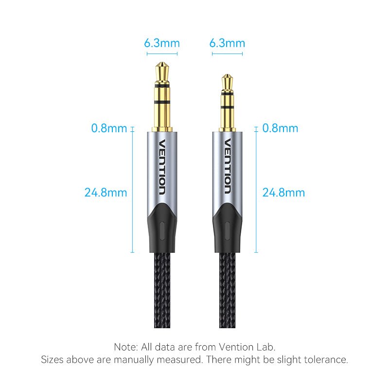 Vention 3.5mm Male to 2.5mm Male Audio Cable - Vention