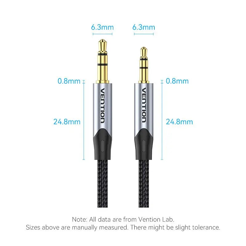 Vention 3.5mm Male to 2.5mm Male Audio Cable - Vention