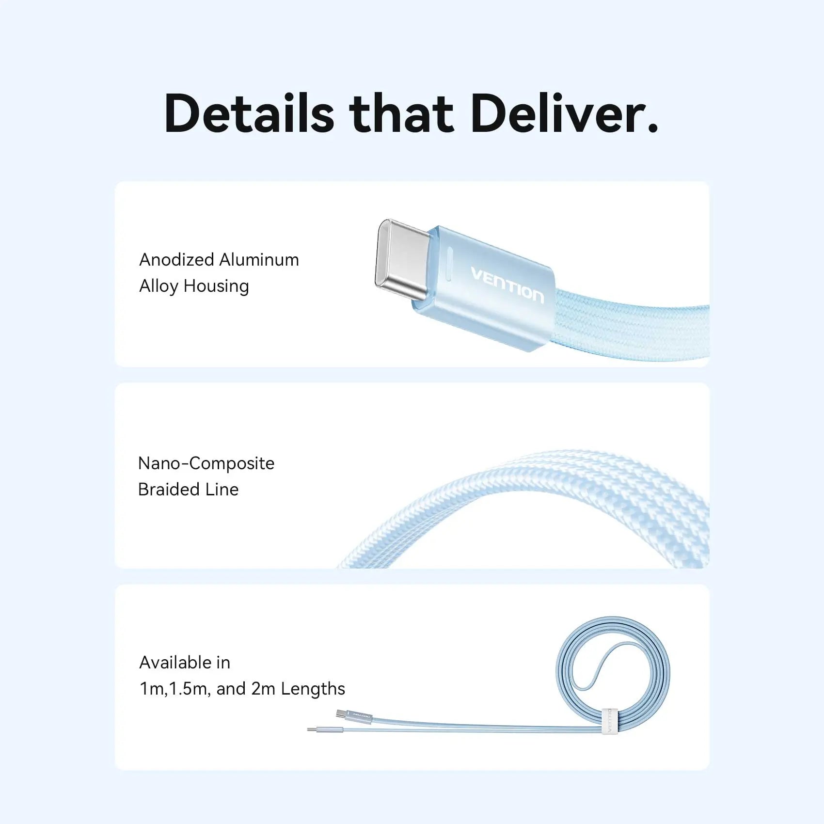 Vention USB 2.0 Type-C Cable - Vention
