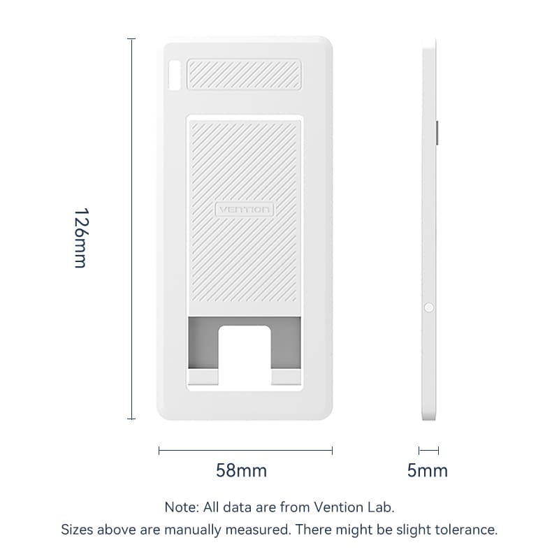 <tc>Vention</tc> Support de téléphone portable en plastique pour bureau