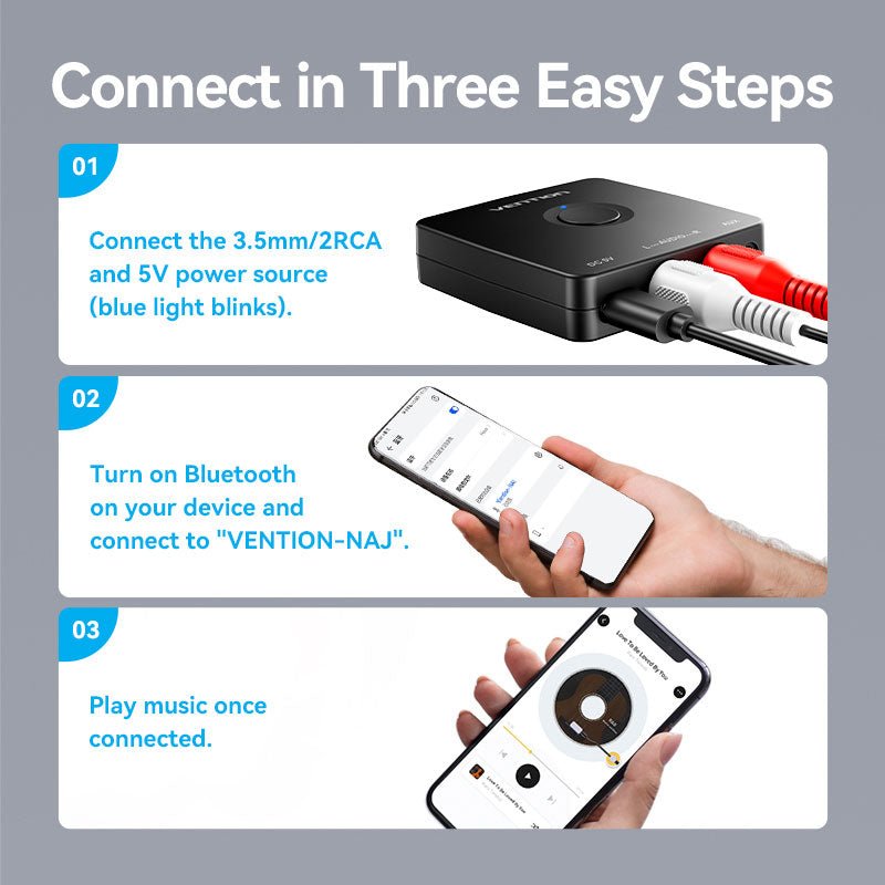 Vention Bluetooth Audio Receiver - Vention