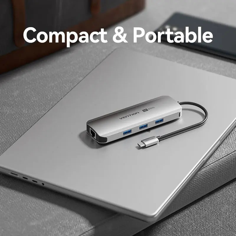 Vention 8-in-1 USB-C Docking Station - Vention