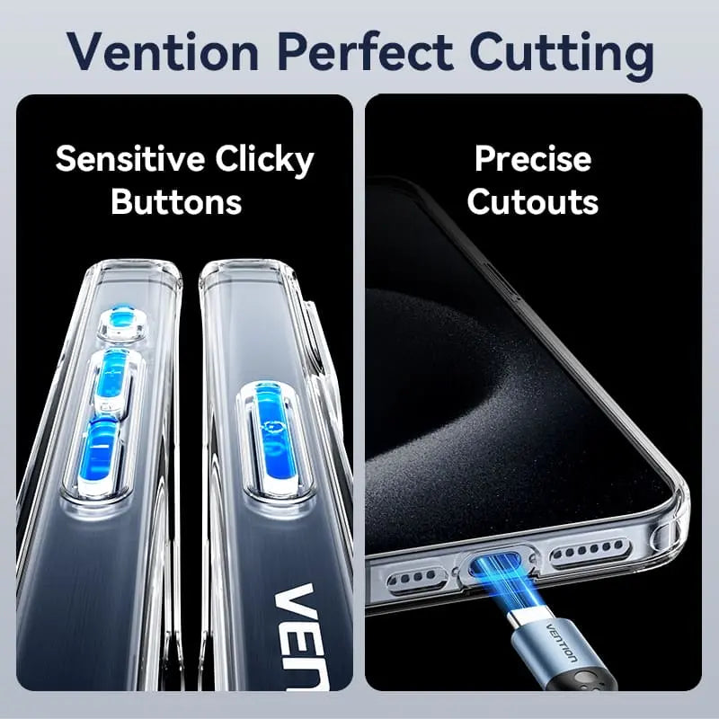 Vention Concise Impact Case for iPhone 13 with MagSafe Transparent - Vention