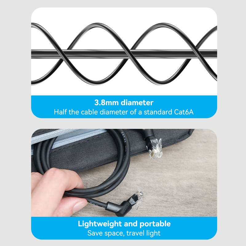 Vention Cat6A UTP Ethernet Patch Cable