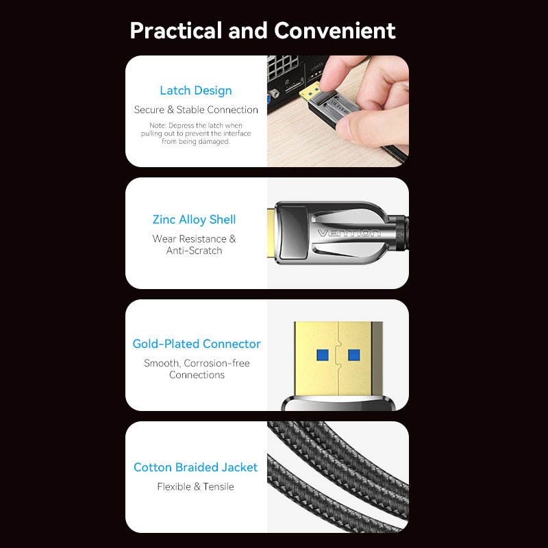 Vention DisplayPort Cable - Vention
