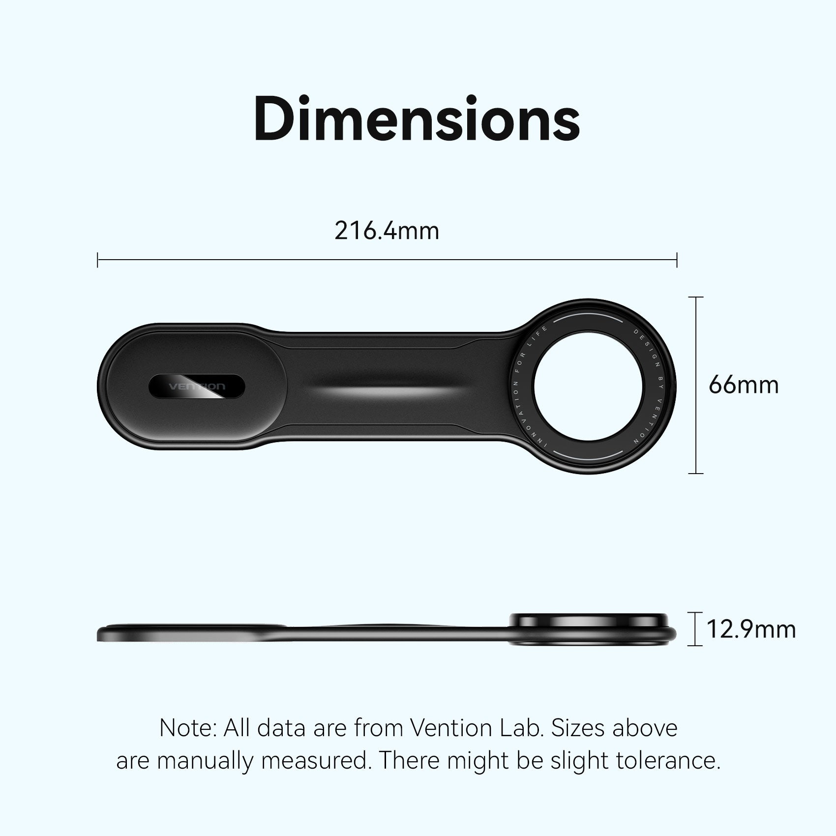<tc>Vention</tc> Support magnétique pour téléphone de voiture