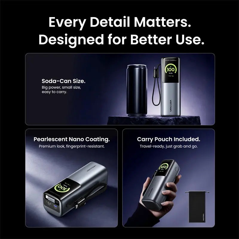 25000mAh Power Bank Vention
