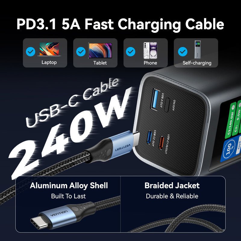 Vention 27000mAh Power Bank 140W——On Promotion - Vention