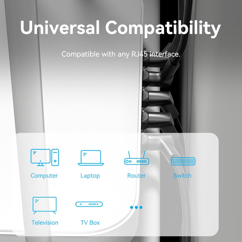 Vention Cat6A UTP Ethernet Patch Cable