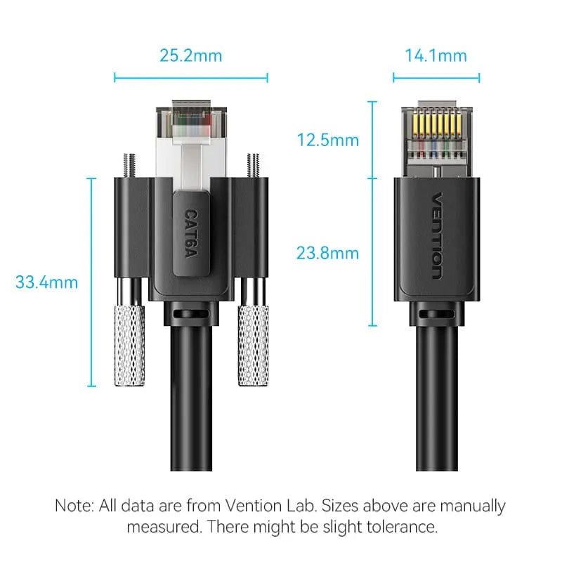 Vention Cat6A SFTP Industrial Camera Ethernet Patch Cable - Vention