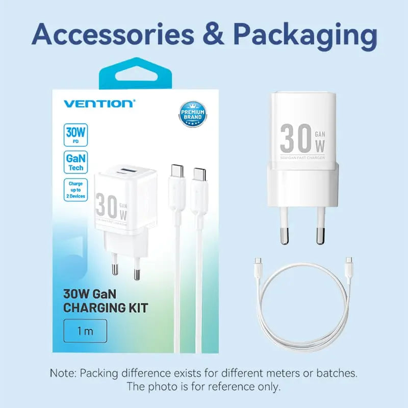Vention 30W GaN Charging Kit - Vention