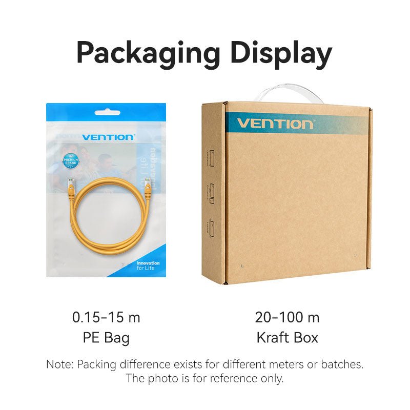 Vention Cat.6A SFTP Patch Cable Yellow - Vention
