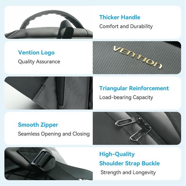 Vention 17.3 Inch Water-Repellent Laptop Backpack - Vention