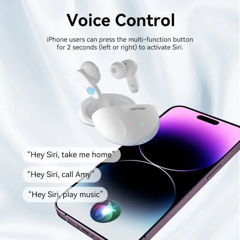 Vention Bluetooth 5.3 Earphones TWS True Wireless Earbuds - Vention